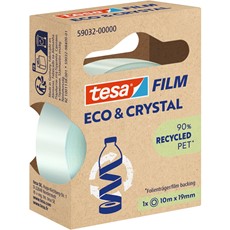 tesafilm eco & crystal, 10 m x 19 mm, 1 Rolle